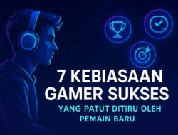 7 Kebiasaan Gamer Sukses yang Patut Ditiru oleh Pemain Baru