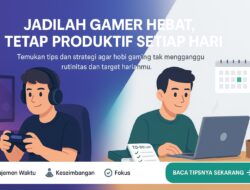 Tips Menjadi Gamer Produktif Tanpa Mengganggu Aktivitas Harian