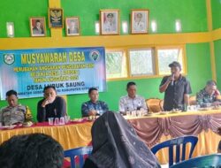 Desa Lubuk Saung Mengelar MusDes Perubahan APBD-Des