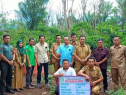 Pemdes Talang Gelompok Melaksanakan Titik Nol Jalan Usaha Tani Dan Pembangunan Sumur Bor
