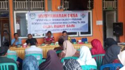 Musyawarah Desa Penyusunan RKPDes TA 2026 Desa Bukit Sari Berjalan Dengan Lancar