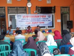 Musyawarah Desa Penyusunan RKPDes TA 2026 Desa Bukit Sari Berjalan Dengan Lancar